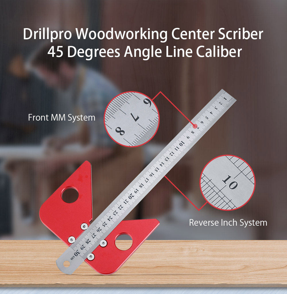 Woodworking-Center-Scriber-45-Degrees-Angle-Line-Caliber-Ruler-Wood-Measuring-Scribe-Tool-1430391-1